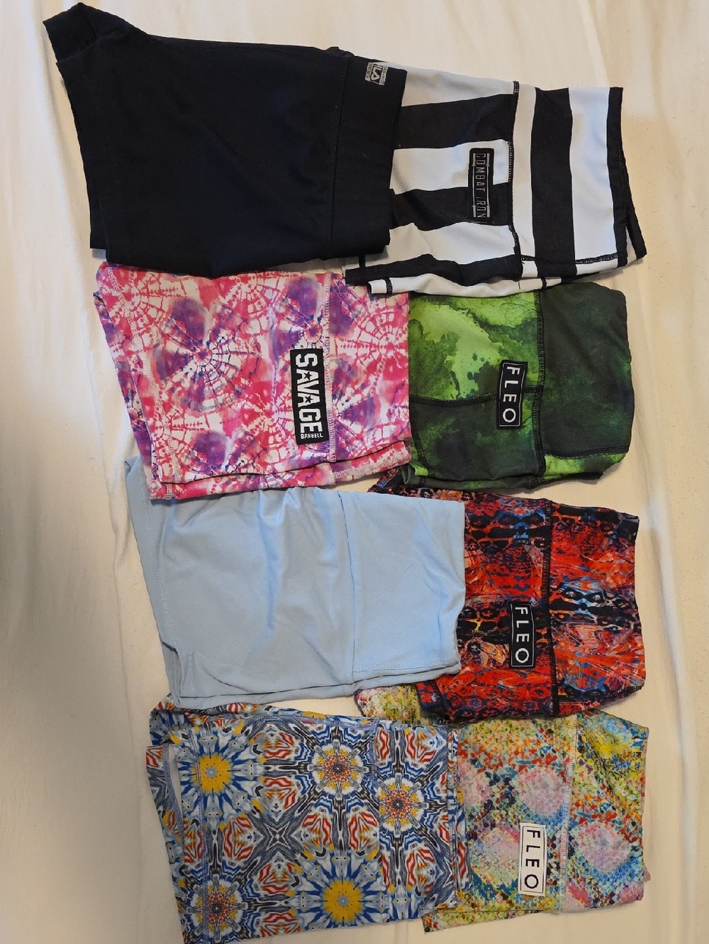 Assorted Shorts Bundle - Mixed Colors And Brands- Fleo, Combat Iron, Savage Sm